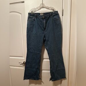 Curve Love High Rise Vintage Flare Size 35/20 Reg Abercrombie Jean
